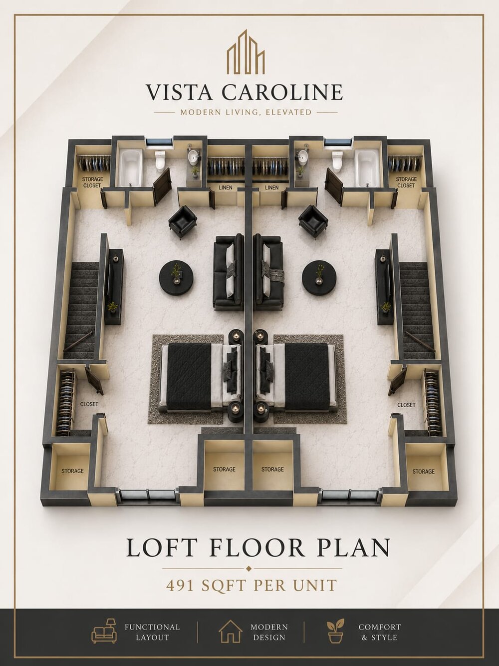Loft floor plan